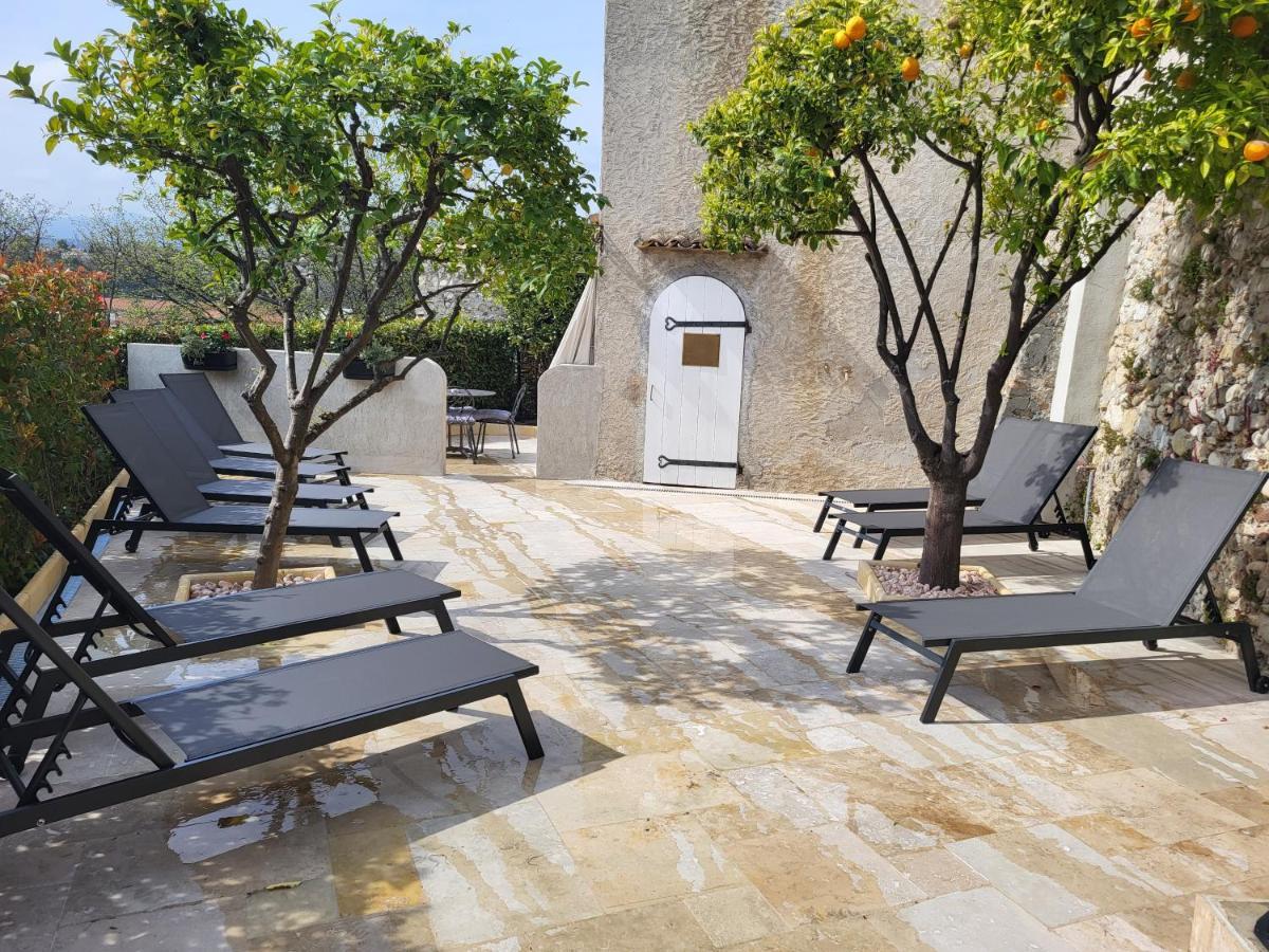 Chateau Le Cagnard Cagnes-sur-Mer Exterior foto